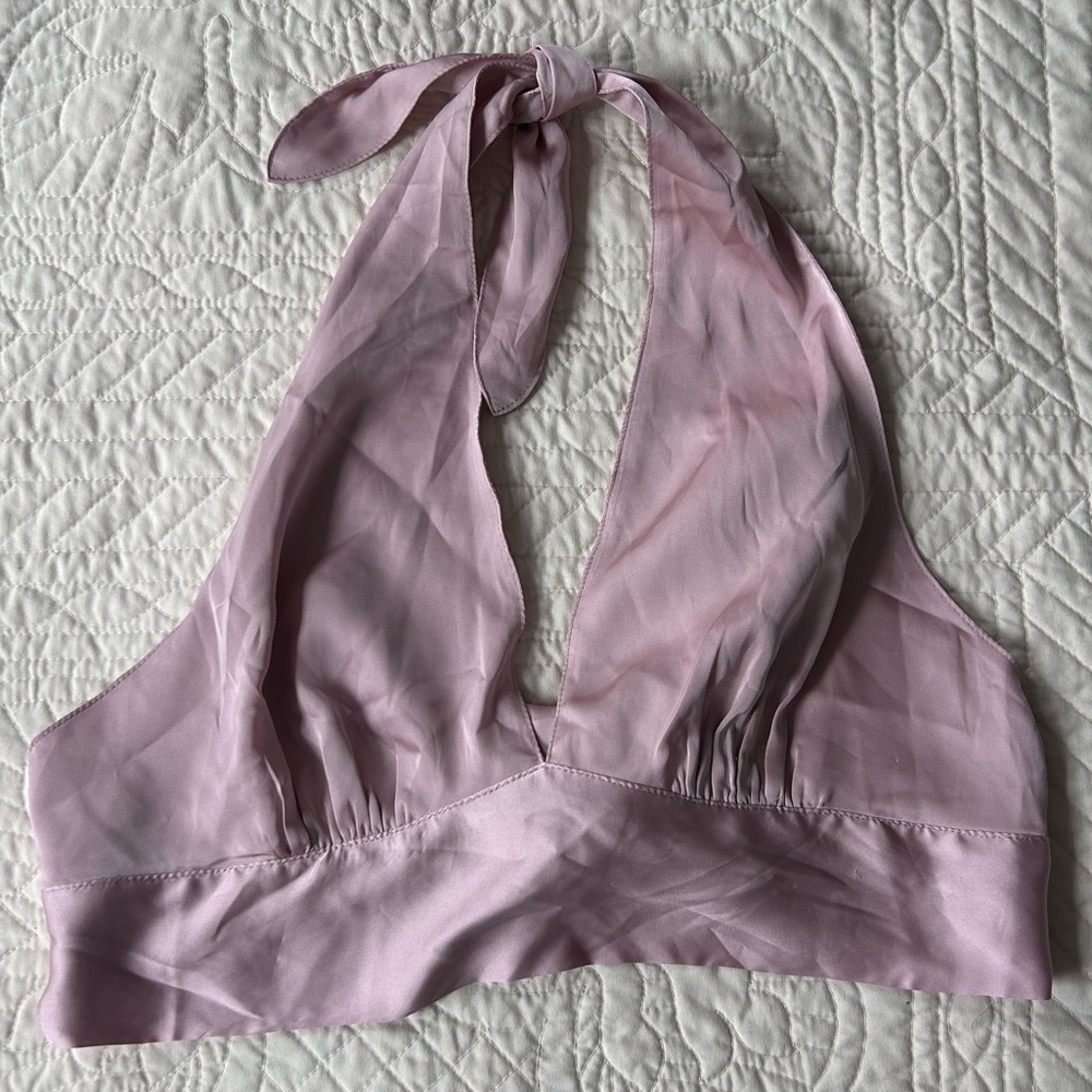 Victoria + Sophia halter top